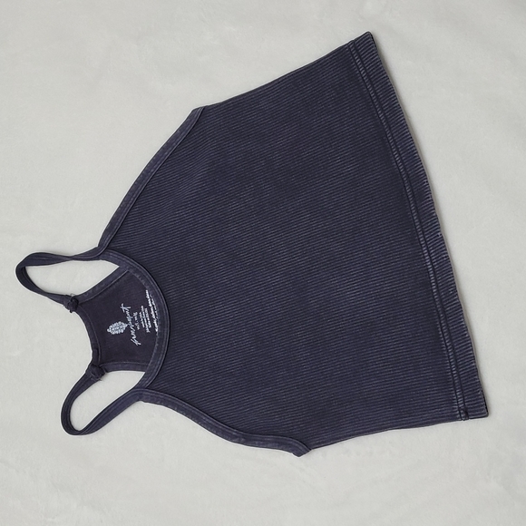 FP Movement Happiness Runs Cropped Ribbed Tank Top Black Medium/Large - Picture 3 of 14